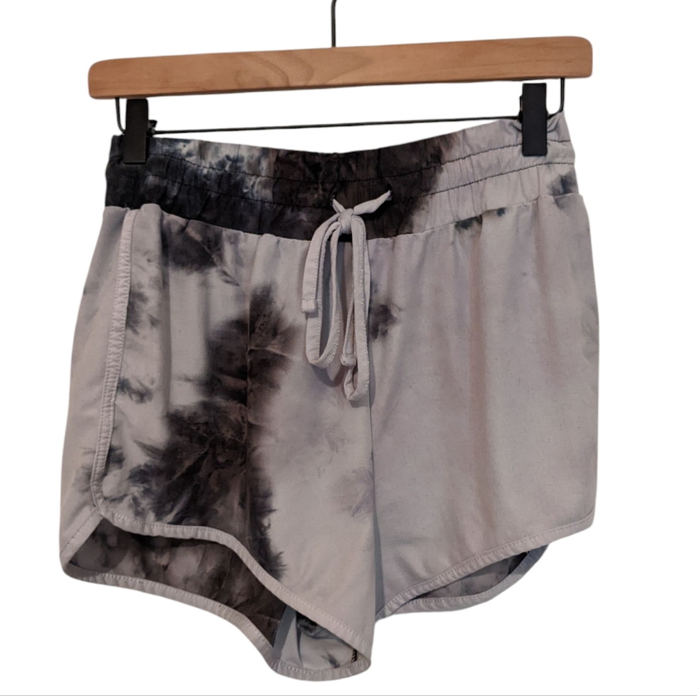 Love Streak Tie Dye Shorts Lounge Stretchy Elastic Women's Size Medium